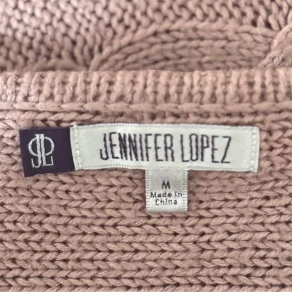 Mauve Short-Sleeve Sweater (M) - Picture 4 of 6